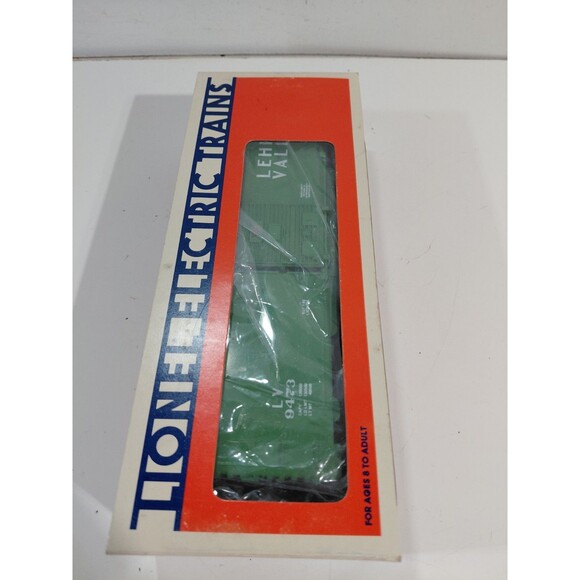 Lionel 6-9473 Train O Gauge Model Railroad Lehigh Valley Boxcar w/Box - Picture 12 of 13